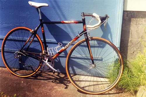 my Bontrager frame, all built up