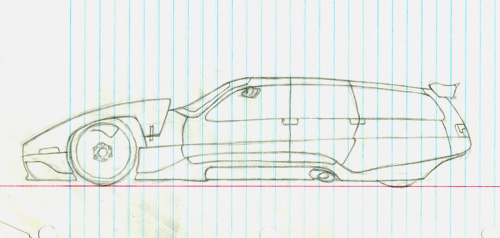car drawing