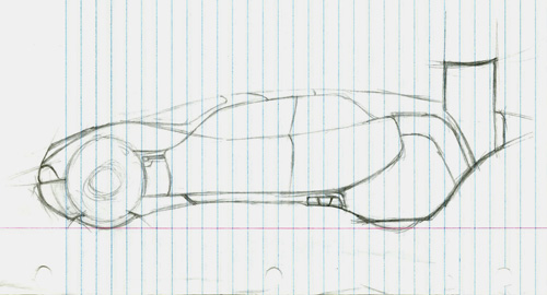 car drawing