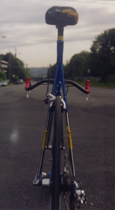 Johnston TT Bike (rear view)