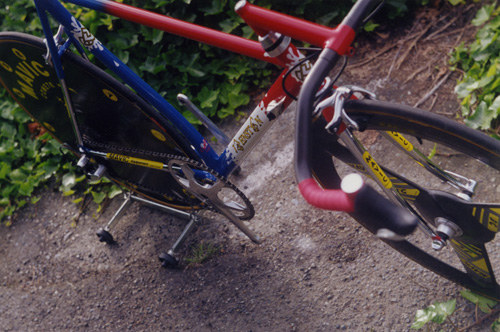 Johnston TT Bike (detail)