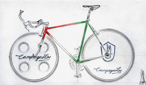 TT bike design sketch