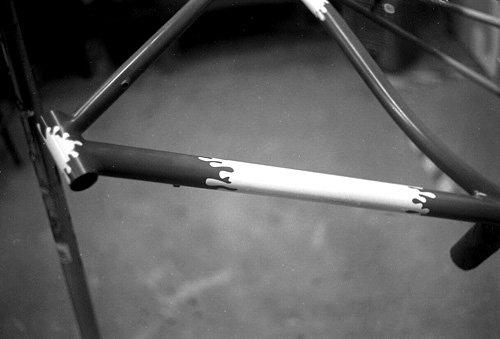 DPJ TT frame â€“ mid-paint
