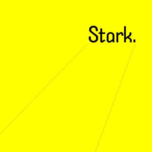 dpj_stark_title Stark typeface design by Daniel P. Johnston
